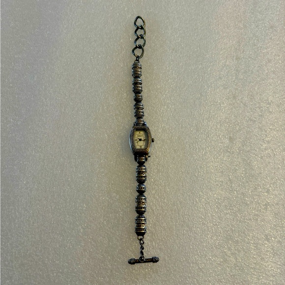 Brighton Watch-Arabia-Bracelet Toggle Clasp -Japan Movement-Missing Heart Charm - Picture 1 of 16